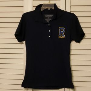 Riverdale polo shirt Hot Topic, navy blue